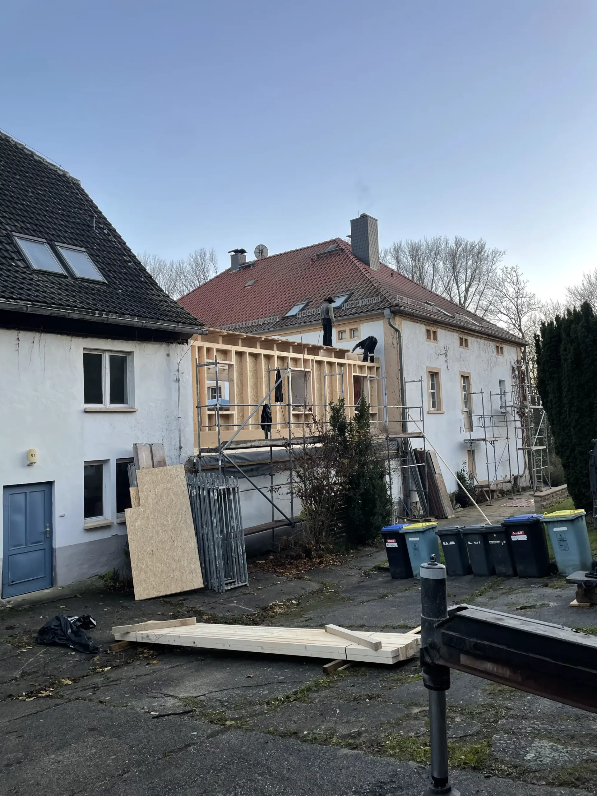 Geschützt: Aufstockung Verbindungsraum